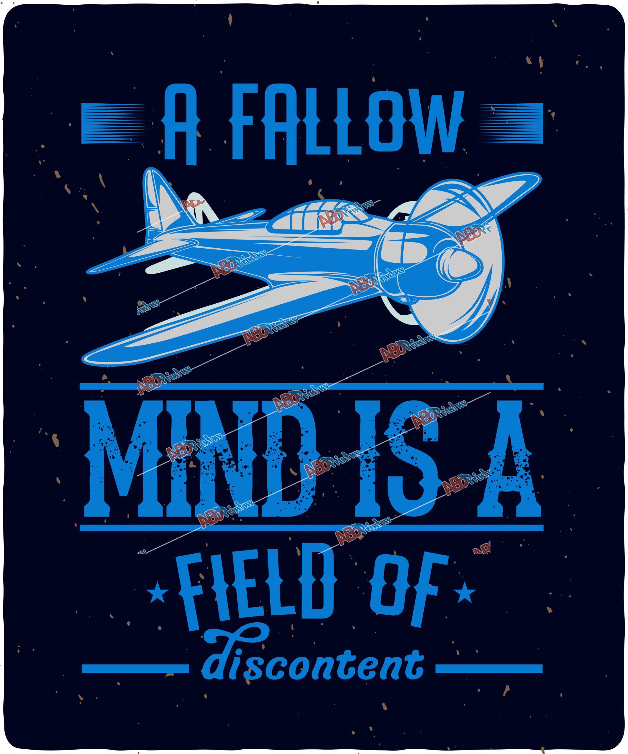 A fallow mind is a field of discontent