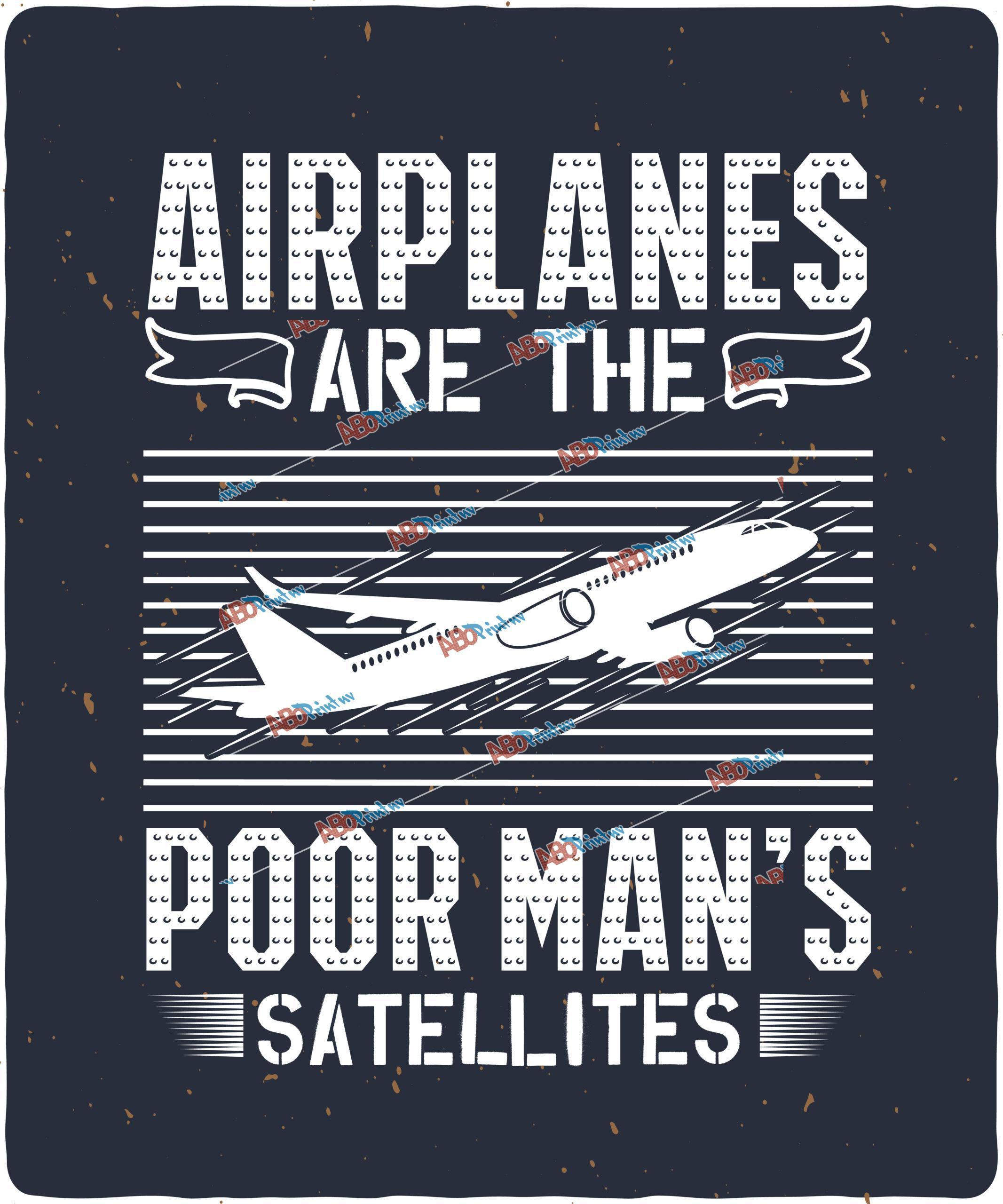 Airplanes are the poor man’s satellites