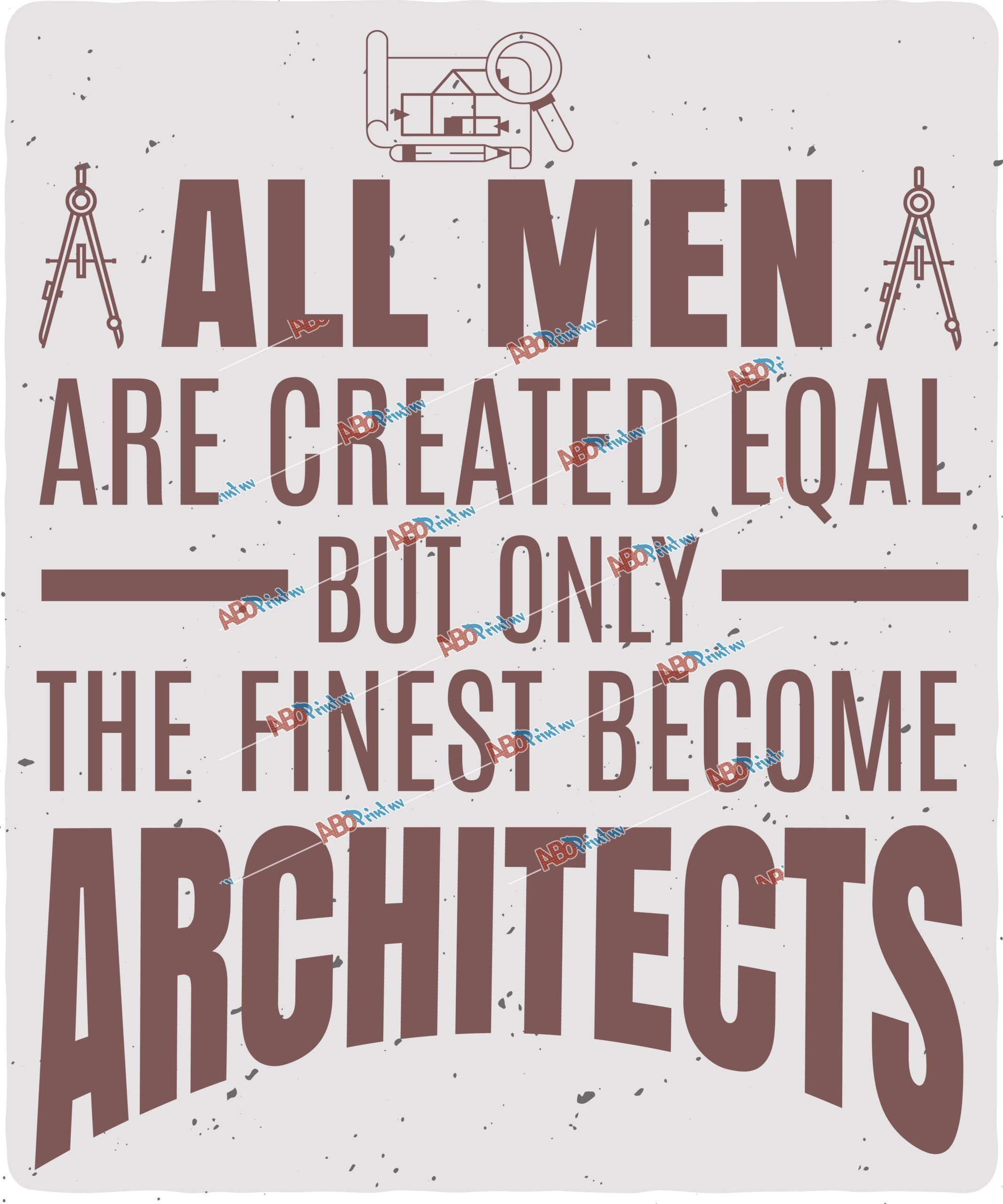 All men are created eqal but only