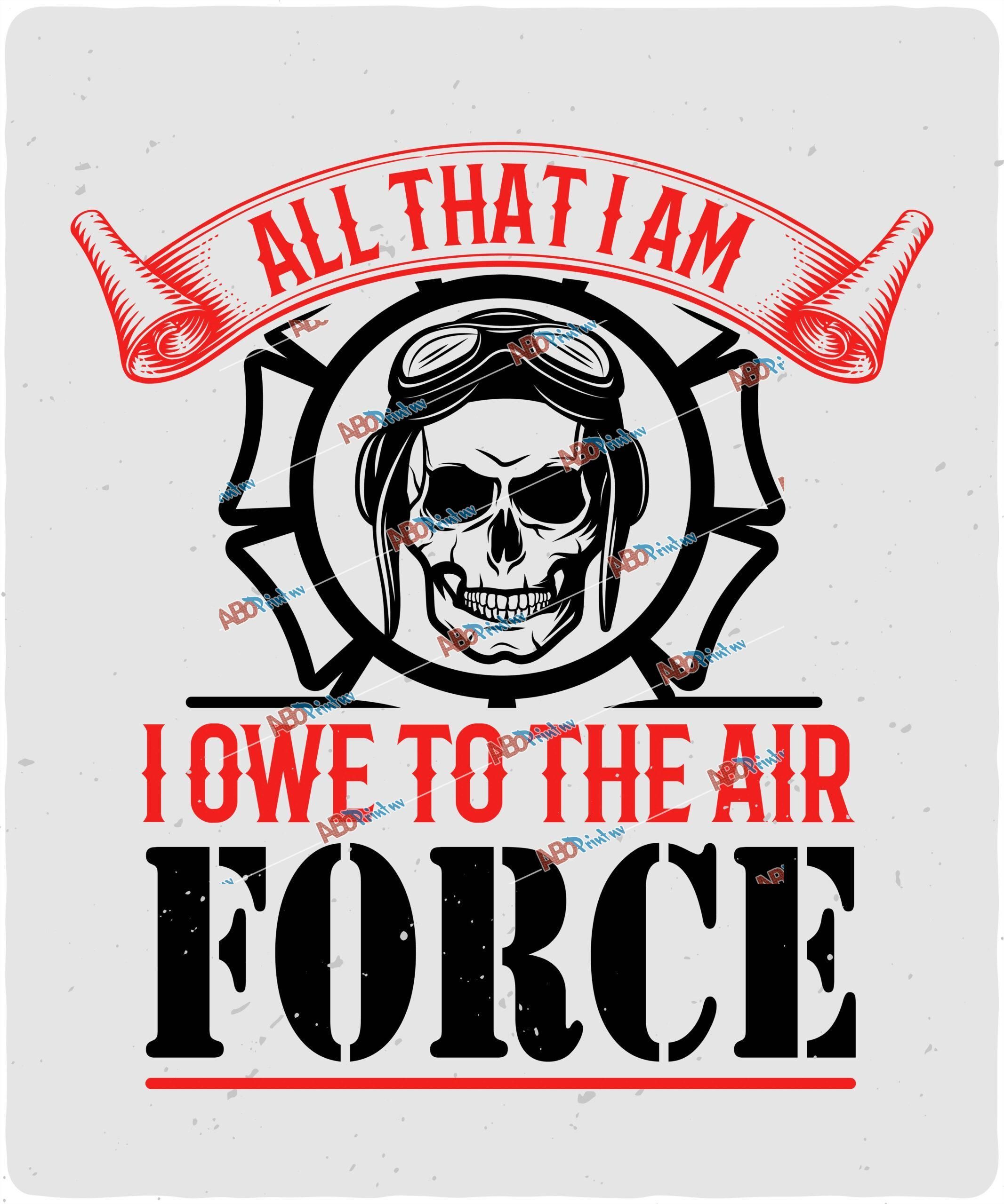 All that I am.  I owe to the Air Force