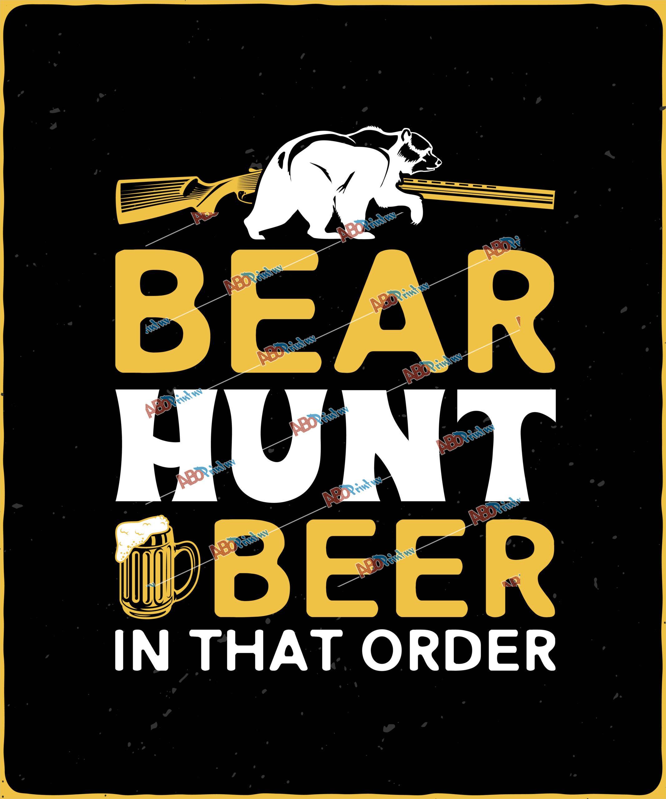 beer hunt beer in that order