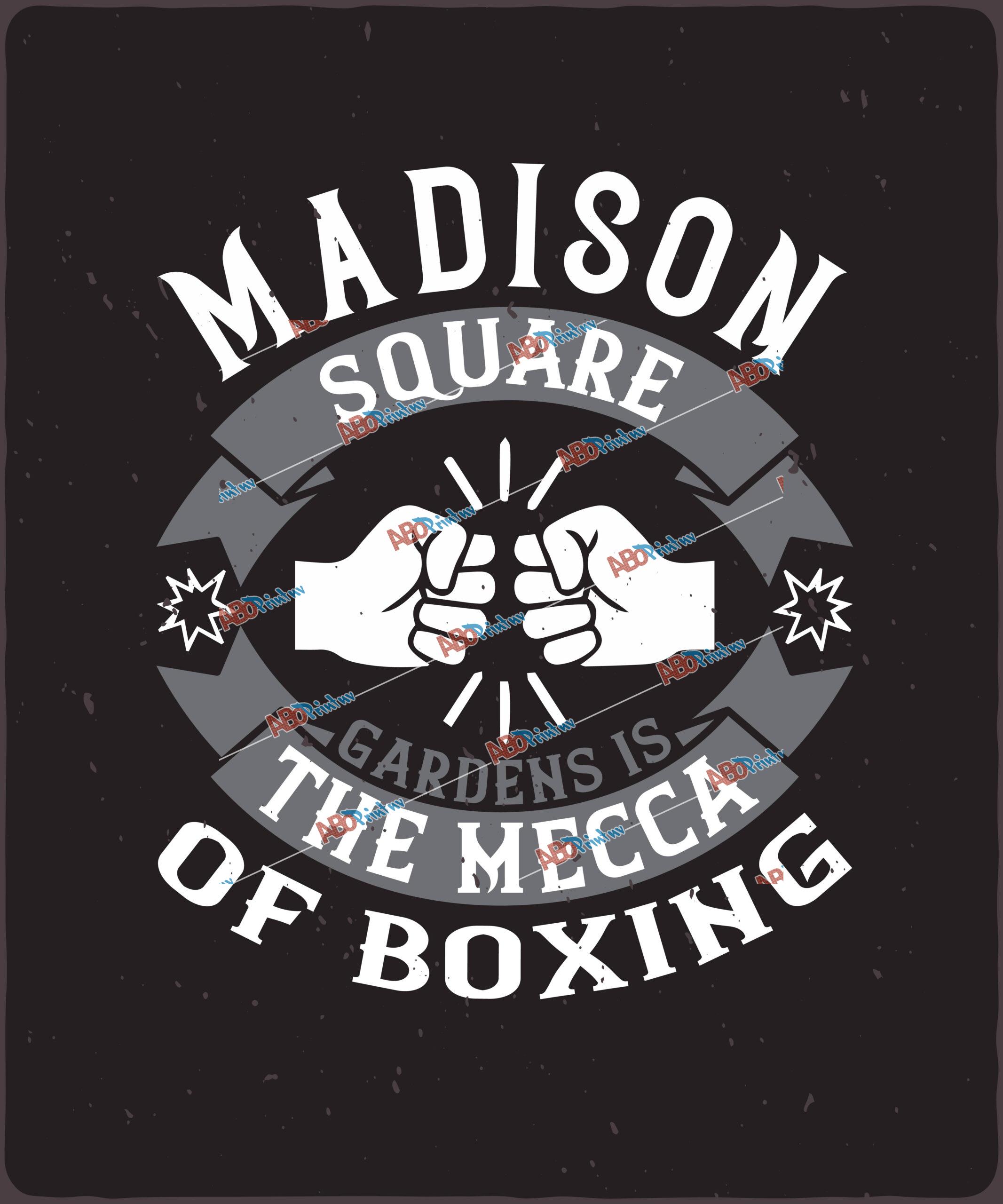 Madison Square Gardens is the Mecca of boxing