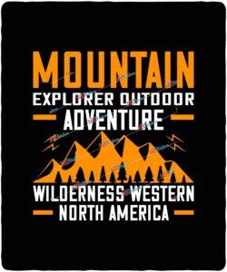 mountain explorer outdoor adventure wilderness western north america