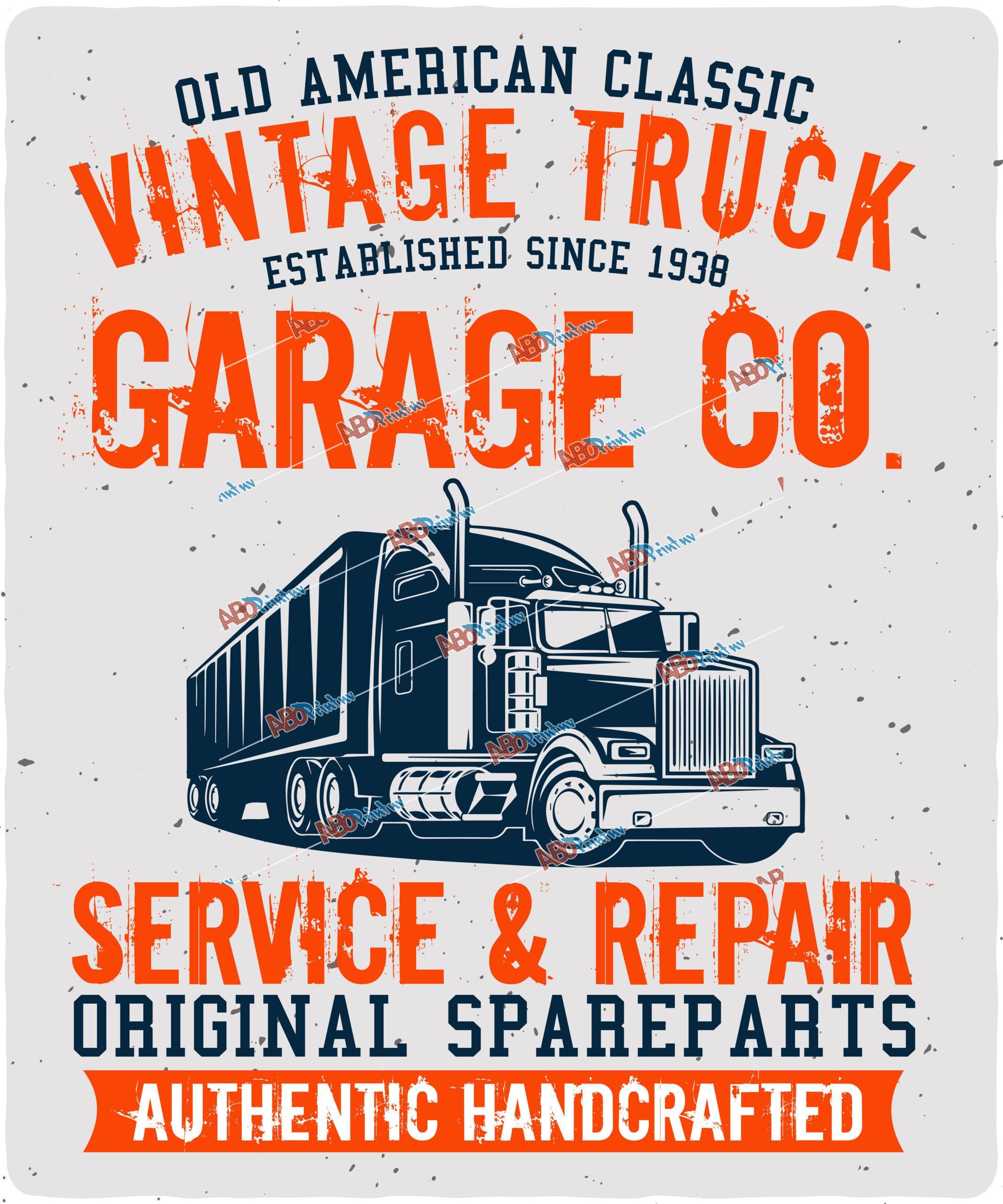 Vintage truck garage co.