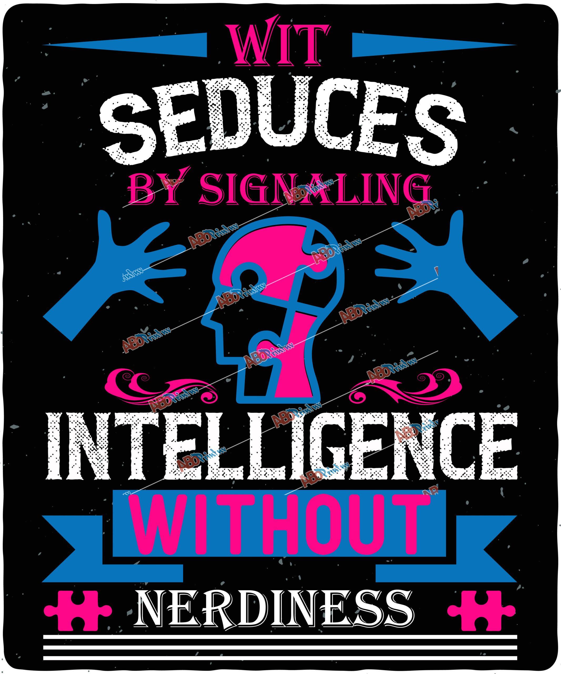 Wit seduces by signaling intelligence without nerdiness