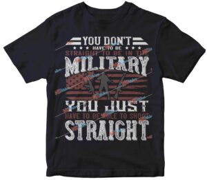 You don't have to be straight to be in the military; you just have to be able to shoot straight.jpg