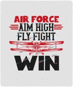 air force aim high fly fight win