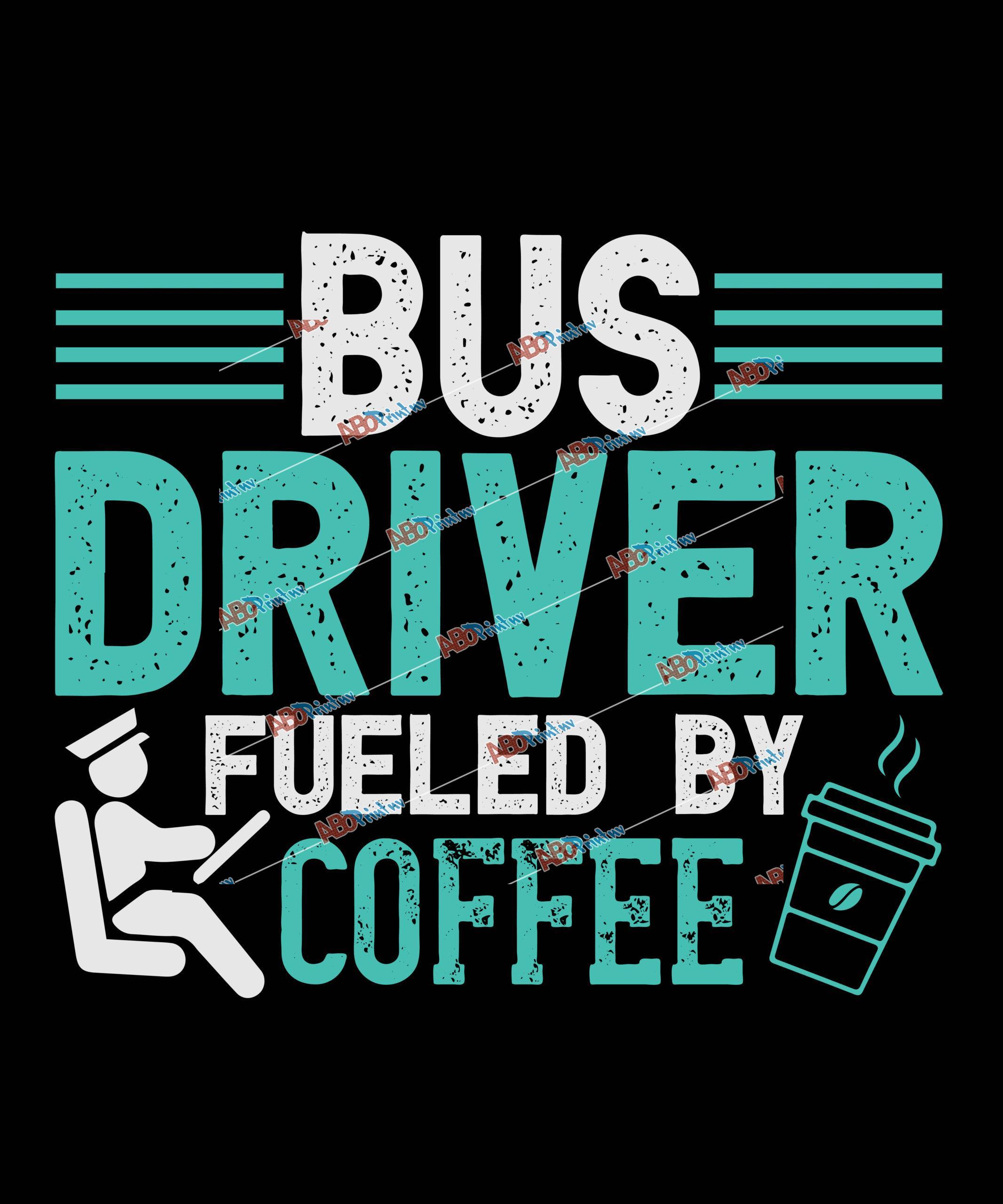 bus driver fueld by coffee